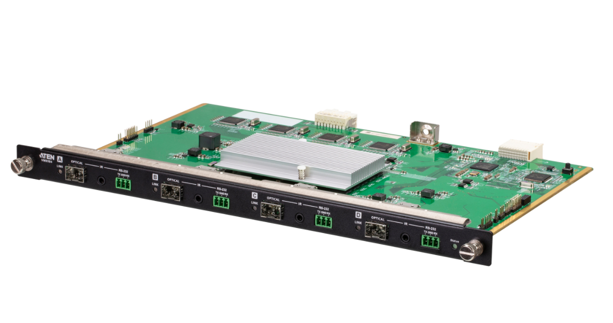 ATEN 4-PORT 10G OPTICAL OUTPUT BOARD 4K@10KM SINGLE-MODE FIBRE — ATEN
